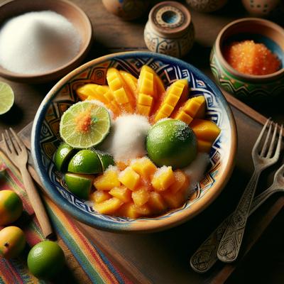 Image of Sugared Lime and Mango Cheeks