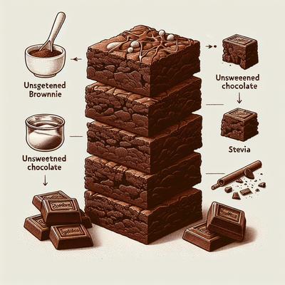 Image of Sugarless Brownies