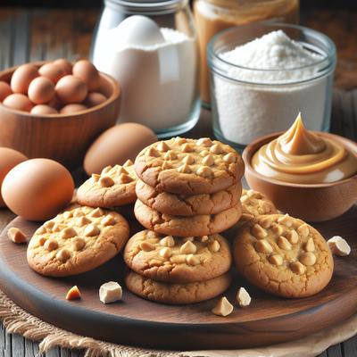 Image of Sugarless Flourless Peanut Butter Cookies