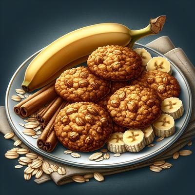 Image of Sugarless Oatmeal Banana Cookies