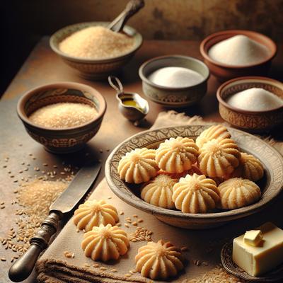 Image of Sugee Semolina Cookies