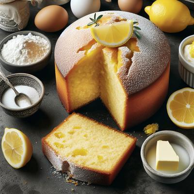 Image of Sukkot Lemon Pound Cake