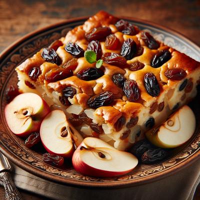 Image of Sultana and Apple Slice
