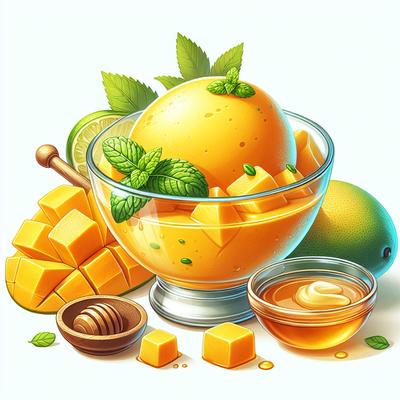 Image of Sultry Summer Mango Sorbet