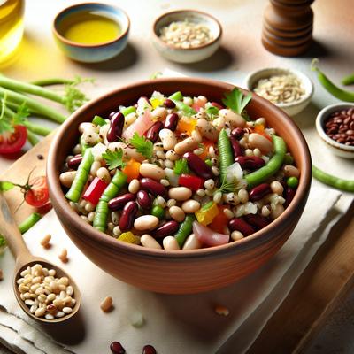 Image of Summer 3 Bean Barley Salad