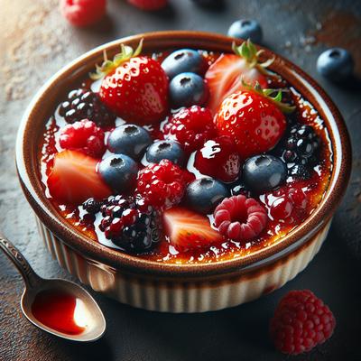 Image of Summer Berry Brulee