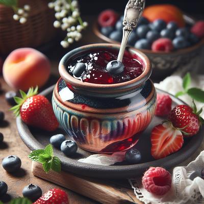Image of Summer Berry Jam No Pectin