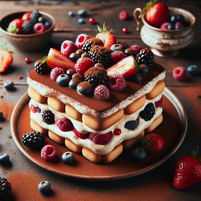 Image of Summer Berry Tiramisu