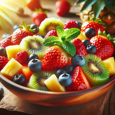 Image of Summer Breakfast Fruit Salad