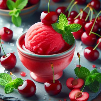 Image of Summer Cherry Sorbet