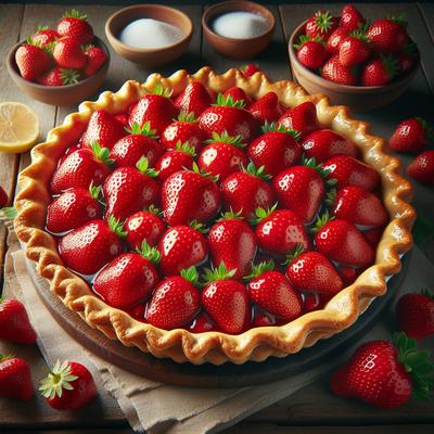 Image of Summer Fresh Strawberry Pie