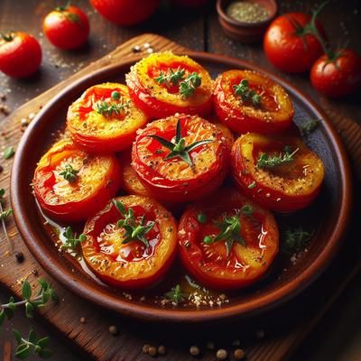 Image of Summer Fried Tomatoes with Oregano