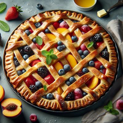 Image of Summer Fruit Crostata Ina Garten
