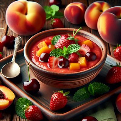 Image of Summer Fruit Dessert Soup