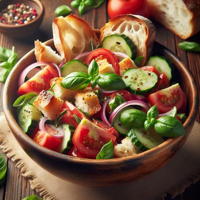 Image of Summer Garden Bread Salad