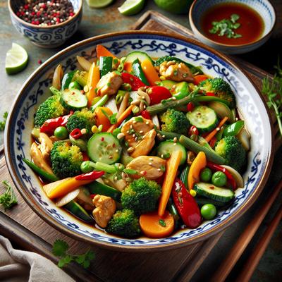 Image of Summer Garden Chicken Stir Fry