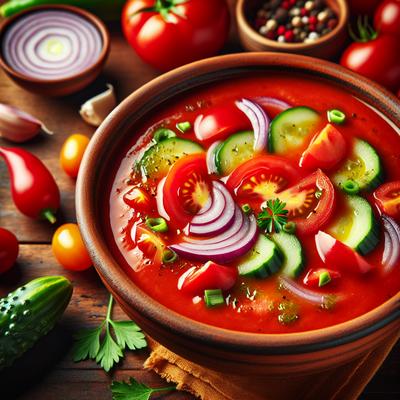 Image of Summer Gazpacho Soup