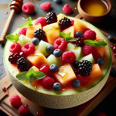 Image of Summer Melon Mix Berry Honey Dressing