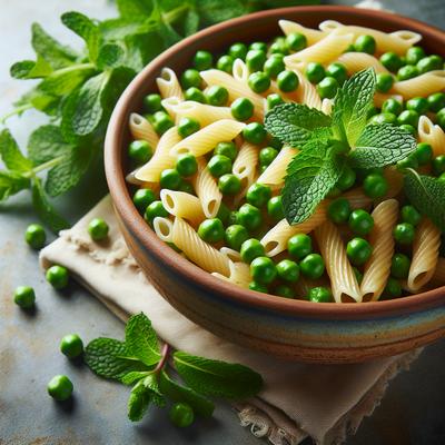 Image of Summer Pasta with Peas Mint