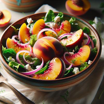 Image of Summer Peach Salad