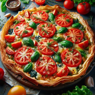 Image of Summer Phyllo Pizza