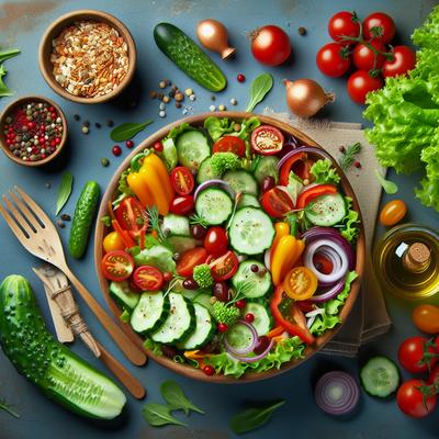 Image of Summer Salad Weight Watcher Ww Friendly 0 Pts