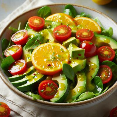 Image of Summer Salad with Citrus Vinaigrette
