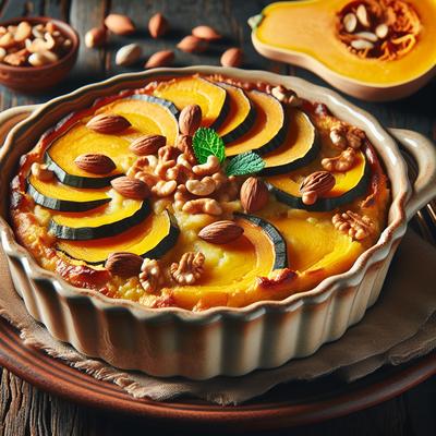 Image of Summer Squash Casserole with Nuts