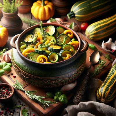 Image of Summer Squash Crock