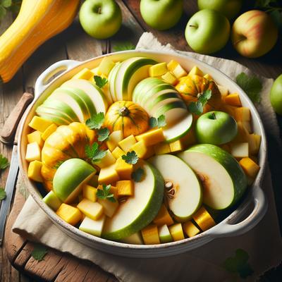 Image of Summer Squash with Apple
