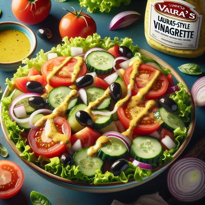 Image of Summer Time Salad with Laura's Vinaigrette