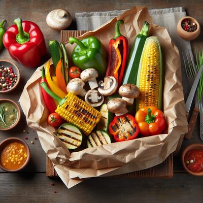 Image of Summer Vegetable Grill Packets Rsc