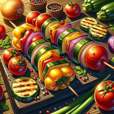 Image of Summer Vegetable Kabobs