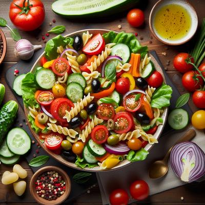 Image of Summer Veggie Pasta Salad
