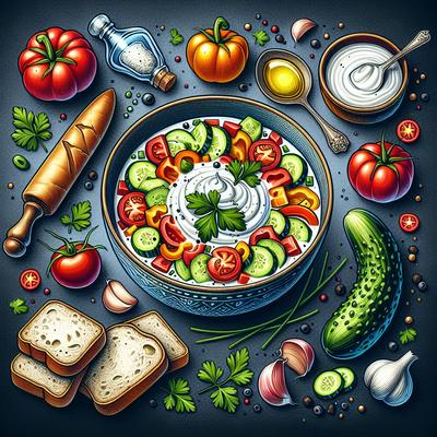 Image of Summer Yogurt Gazpacho