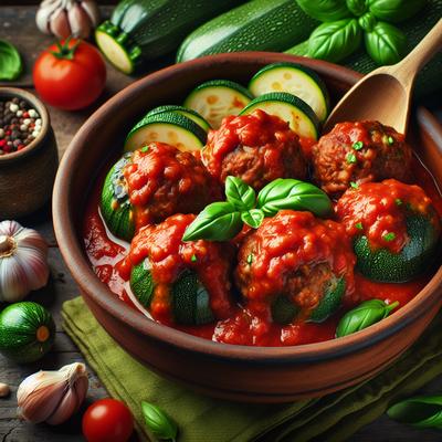 Image of Summer Zucchini Meatballs