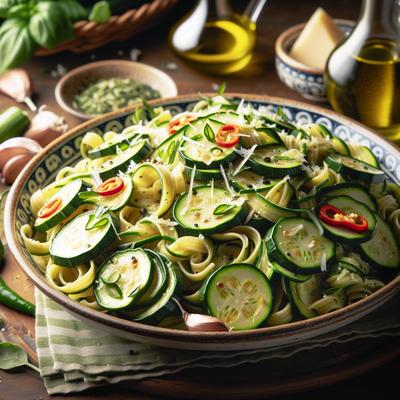 Image of Summer Zucchini Tuscan Pasta