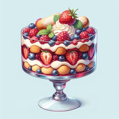 Image of Summerberry Ladyfinger Trifle