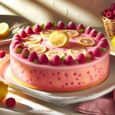 Image of Summertime Pink Lemonade Cake