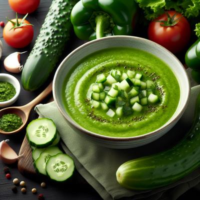 Image of Summery Green Gazpacho