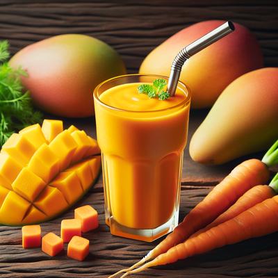 Image of Summery Light Mango Carrot Smoothie