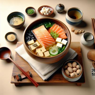 Image of Sumo Salmon Miso Soup