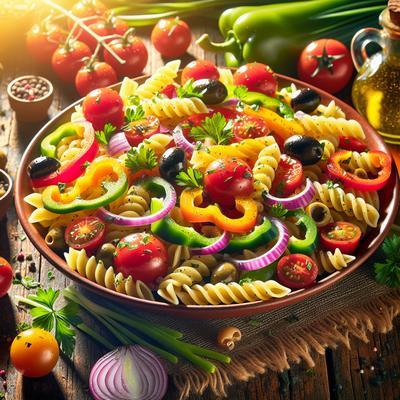 Image of Sun Drenched Pasta Salad