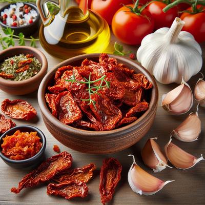 Image of Sun Dried Tomato and Garlic Dip
