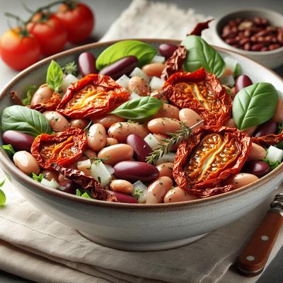 Image of Sun Dried Tomato Bean Salad