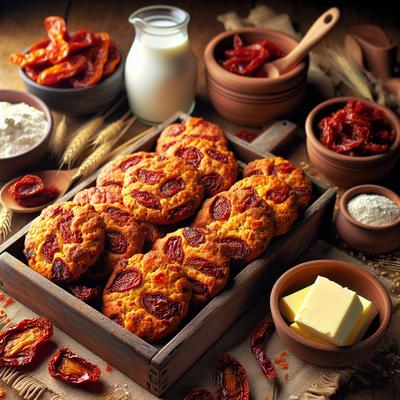 Image of Sun Dried Tomato Biscuits