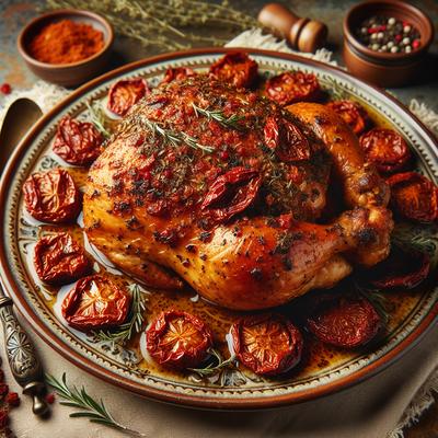 Image of Sun Dried Tomato Crusted Chicken