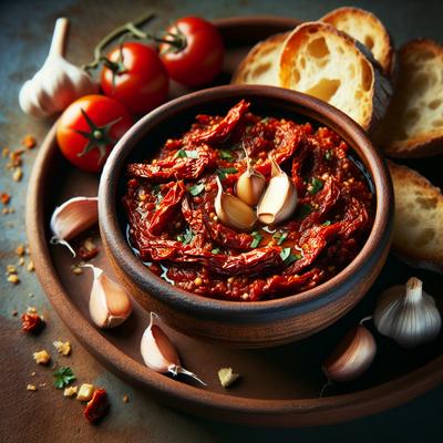 Image of Sun Dried Tomato Garlic Dip