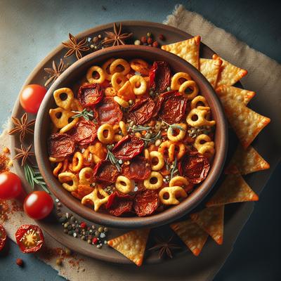 Image of Sun Dried Tomato Pizza Snack Mix