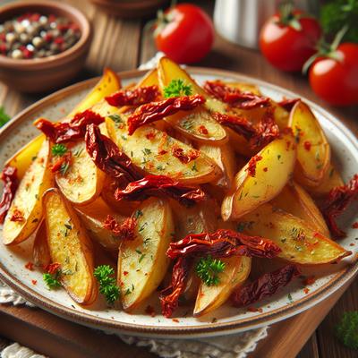 Image of Sun Dried Tomato Potato Wedges